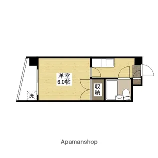 ポエトリーオバラ【3階】の間取り