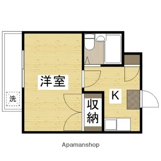 ブルーコート【6階】の間取り