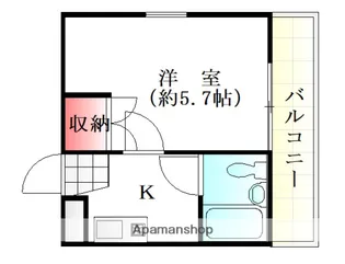 アルティメイトBUILDING.仁保(旧 パレグレース三栄)【3階】の間取り