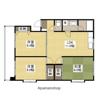 11KAWAI【2階】の間取り