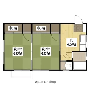 中谷ビル【3階】の間取り