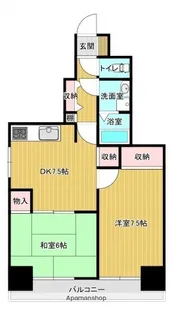 白島好木ビル【5階】の間取り