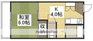 コーポ松浦 A【1階】の間取り