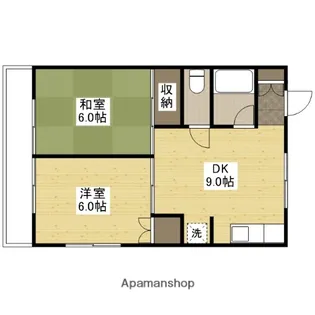 エイシンビルⅠ【201号室】の間取り