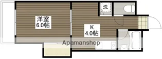 三石マンション【3階】の間取り
