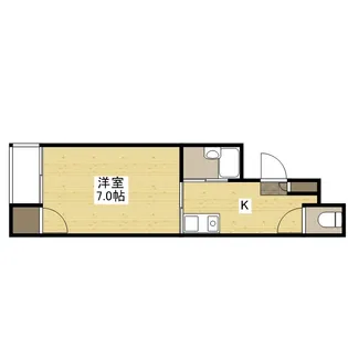 柏原ビル【4階】の間取り