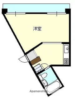 京急西広島マンション【5階】の間取り