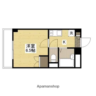 M CITY【5階】の間取り