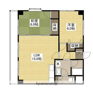コンビデンス西本【3階】の間取り