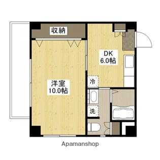 松村ビル(三滝)【1階】の間取り