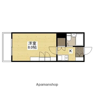 藤崎ビル3【4階】の間取り