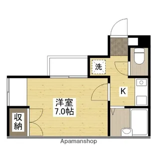 テラス花水木【1階】の間取り