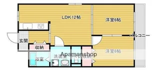 三石マンション【1階】の間取り