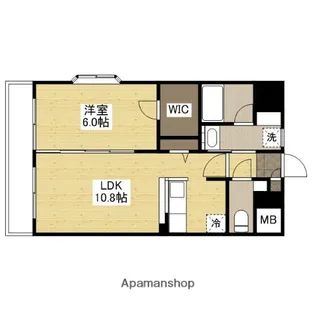 ラゾプレイス西原【3階】の間取り