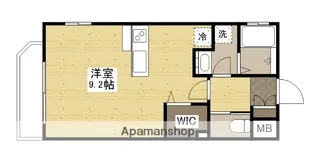 KDXレジデンス舟入幸町【4階】の間取り