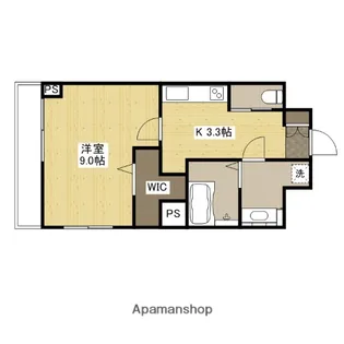 KDXレジデンス舟入幸町【4階】の間取り