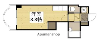 セントラルリバー祇園【3階】の間取り