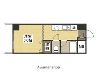 ラポール小町【9階】の間取り