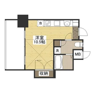 IM【3階】の間取り