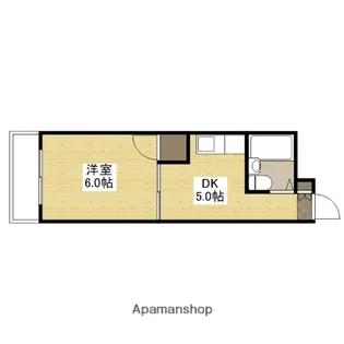 メゾンド山﨑【4階】の間取り
