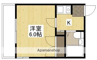 エステート中広【105号室】の間取り