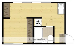 ログポース【4階】の間取り