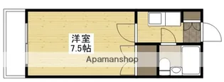 ベルメゾン大芝【1階】の間取り