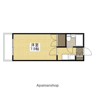 ベルメゾン大芝【2階】の間取り