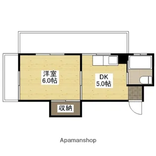 ふじビル【4階】の間取り