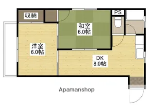 竹本ビル【2階】の間取り