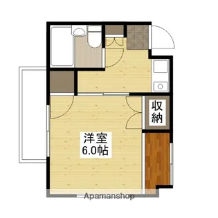サンライズ広島(竹屋町)【5階】の間取り
