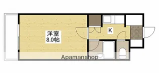 コーポワタナベ【2階】の間取り
