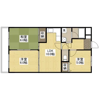 第2サンヨウビル【4階】の間取り