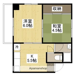 大段ビル【2階】の間取り