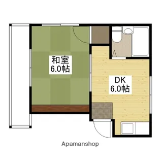 山下ビル【2階】の間取り