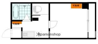 プルメリア南観音【4階】の間取り