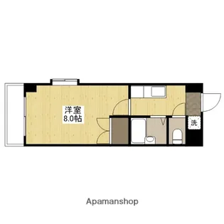 メルベーユ8番館【7階】の間取り