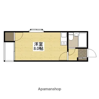 グリーン春【2階】の間取り