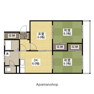 第二日吉ビル【3階】の間取り
