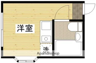 コーポ三木【1階】の間取り