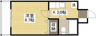 アクシス翠町【4階】の間取り