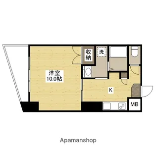 プライムコートK【7階】の間取り