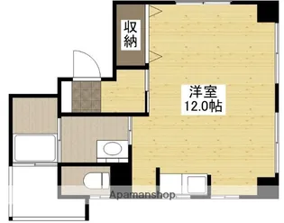ロックキャッスル【3階】の間取り