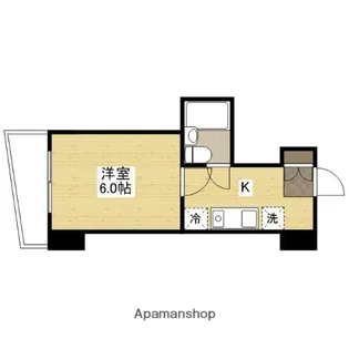 アストラムシンカワ【5階】の間取り