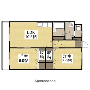 明神ビル【3階】の間取り