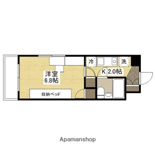 クルーズマンション【5階】の間取り