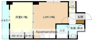 トリビュート【4階】の間取り