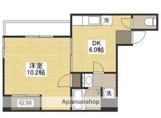 第22やたがいビル【11階】の間取り