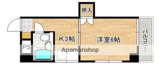 FORWEST宇品【5階】の間取り