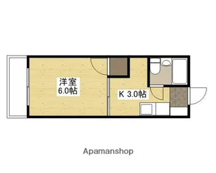 紅緑園ビル【3階】の間取り